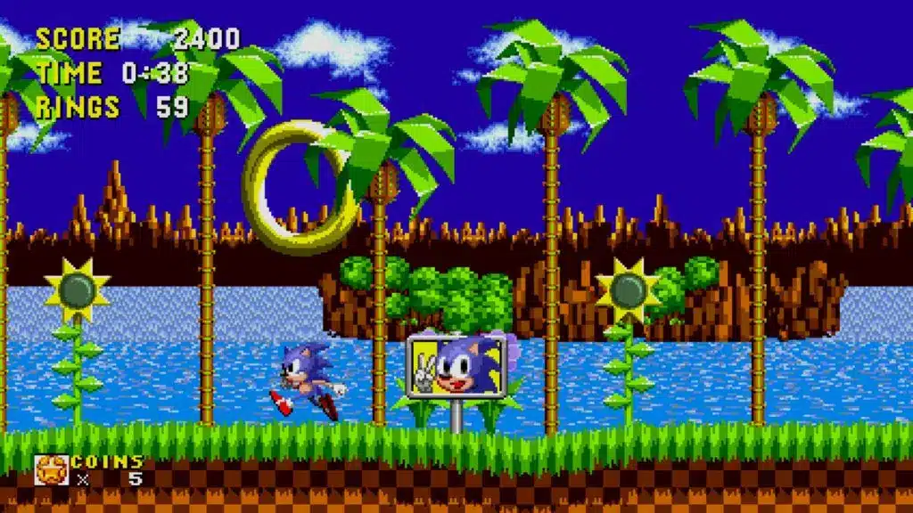 Sonic Origins jogo